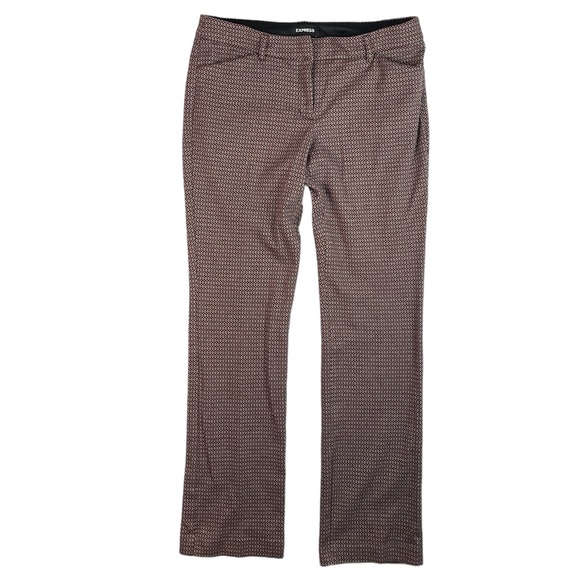 WJ270 Women’s EXPRESS Stretch Editor Barely Boot Low Rise Trouser Pants 10L Long - Picture 2 of 6